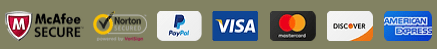 Online payment method symbols
