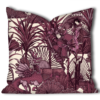 Exotic cushions in Japanese rattan design for ethnic interiors