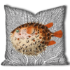Vintage-style fish cushions for home décor