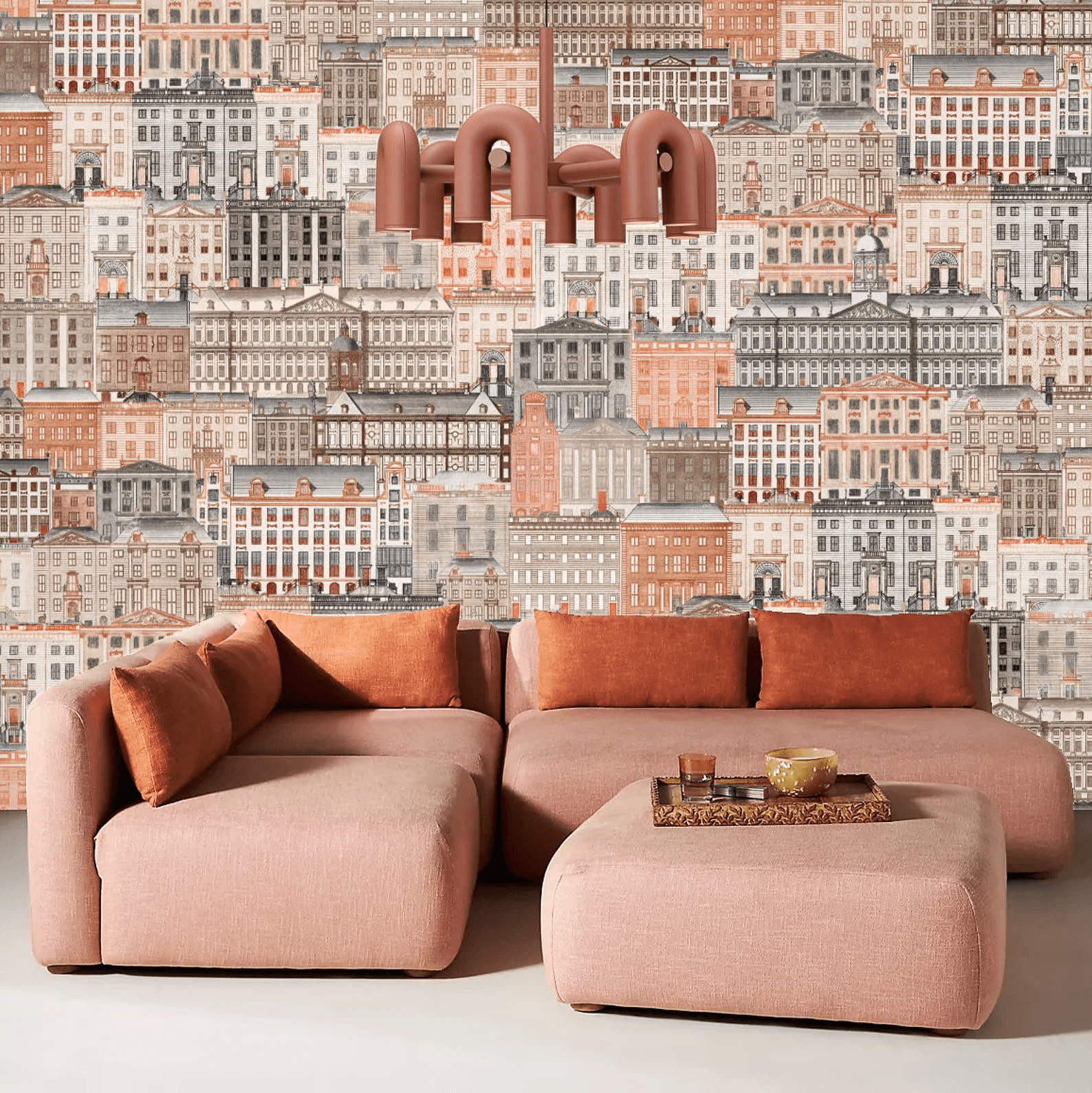 Home wallpaper showcasing Cité de Europe style