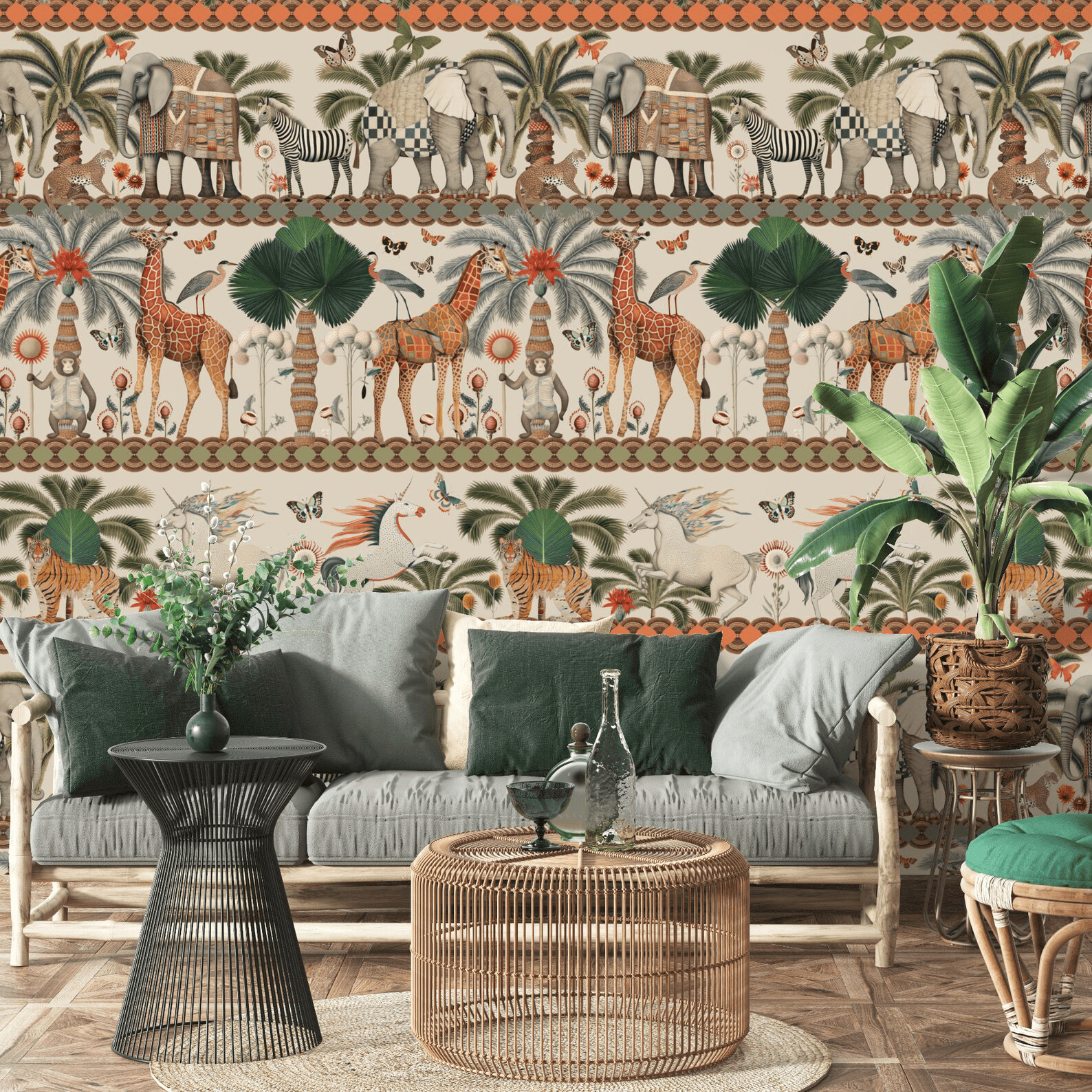 Fantasy Forest Wallpaper for a Whimsical Room Design