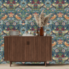 Strawberry Thief Botanical Wallpaper for Luxurious Interiors