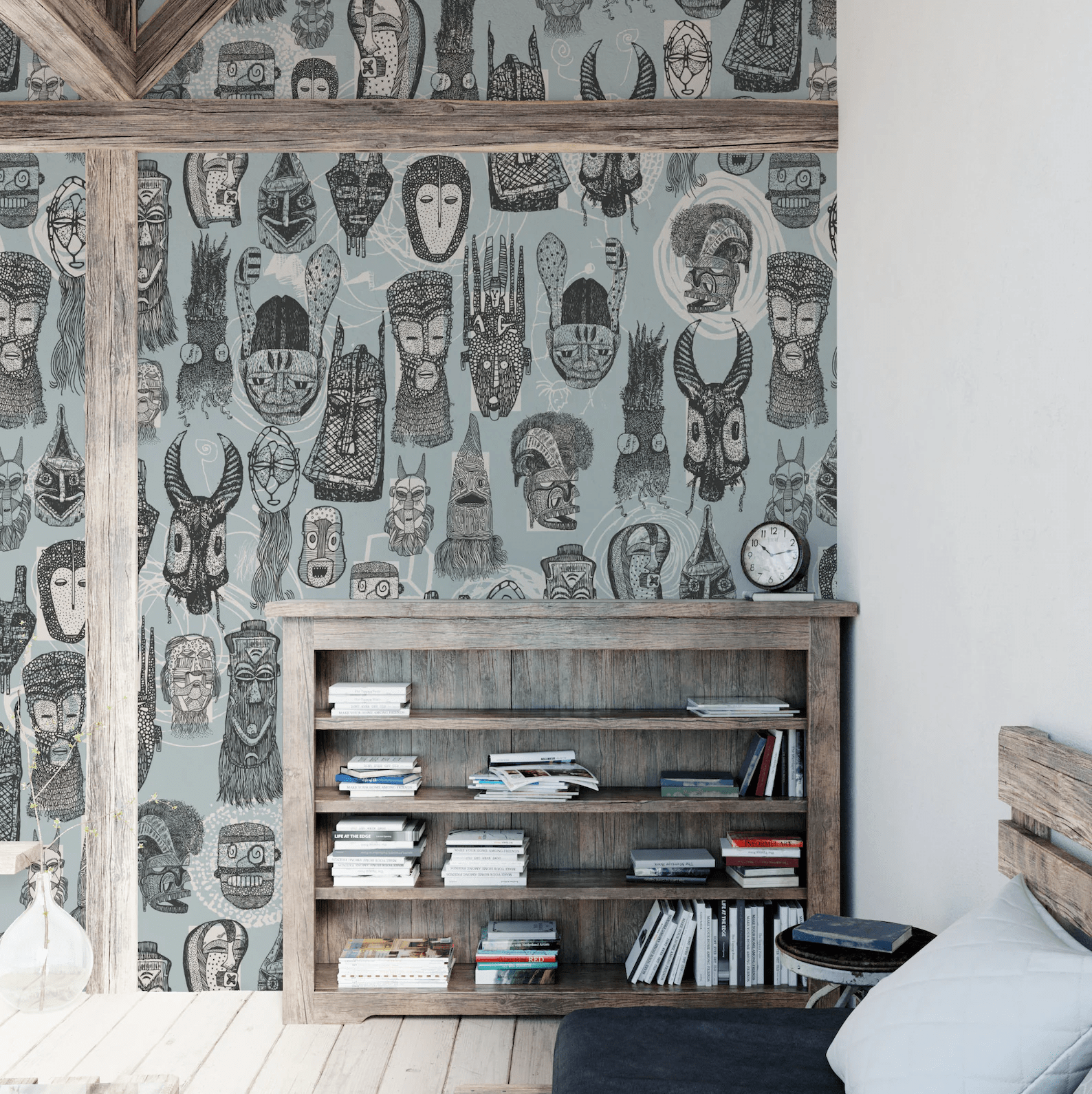 Tribal Masks in Indian & Ethnic Wallpapers