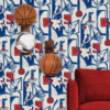 Sporty Elegance – Slam Dunk Wallpaper Collection