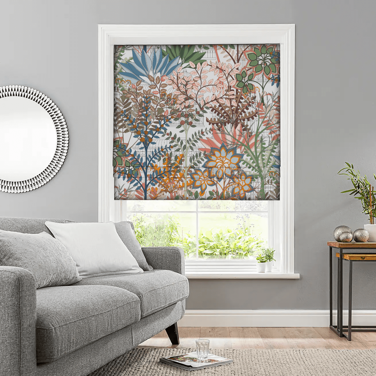 Arboreal Haven Fabric for Earthy Upholstery and Accents