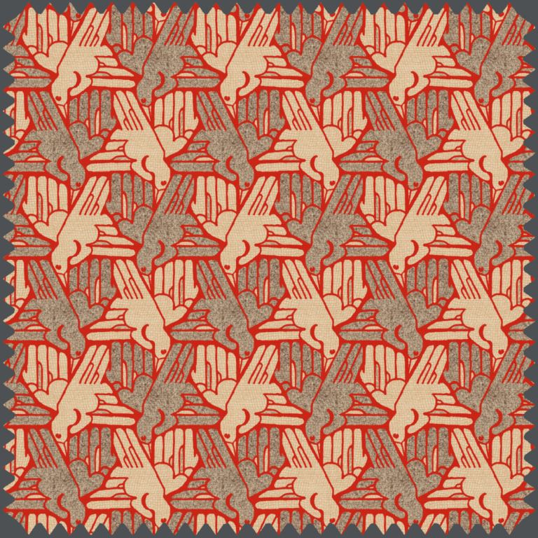 Avian Angles Design Fabric for Unique Home Decor