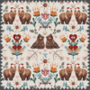 Bear Love Fabric for Kids Room Decor
