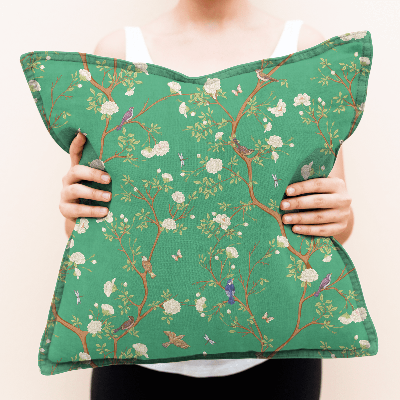 Modern Chinoiserie Fabric for Crafting a Unique Home Style