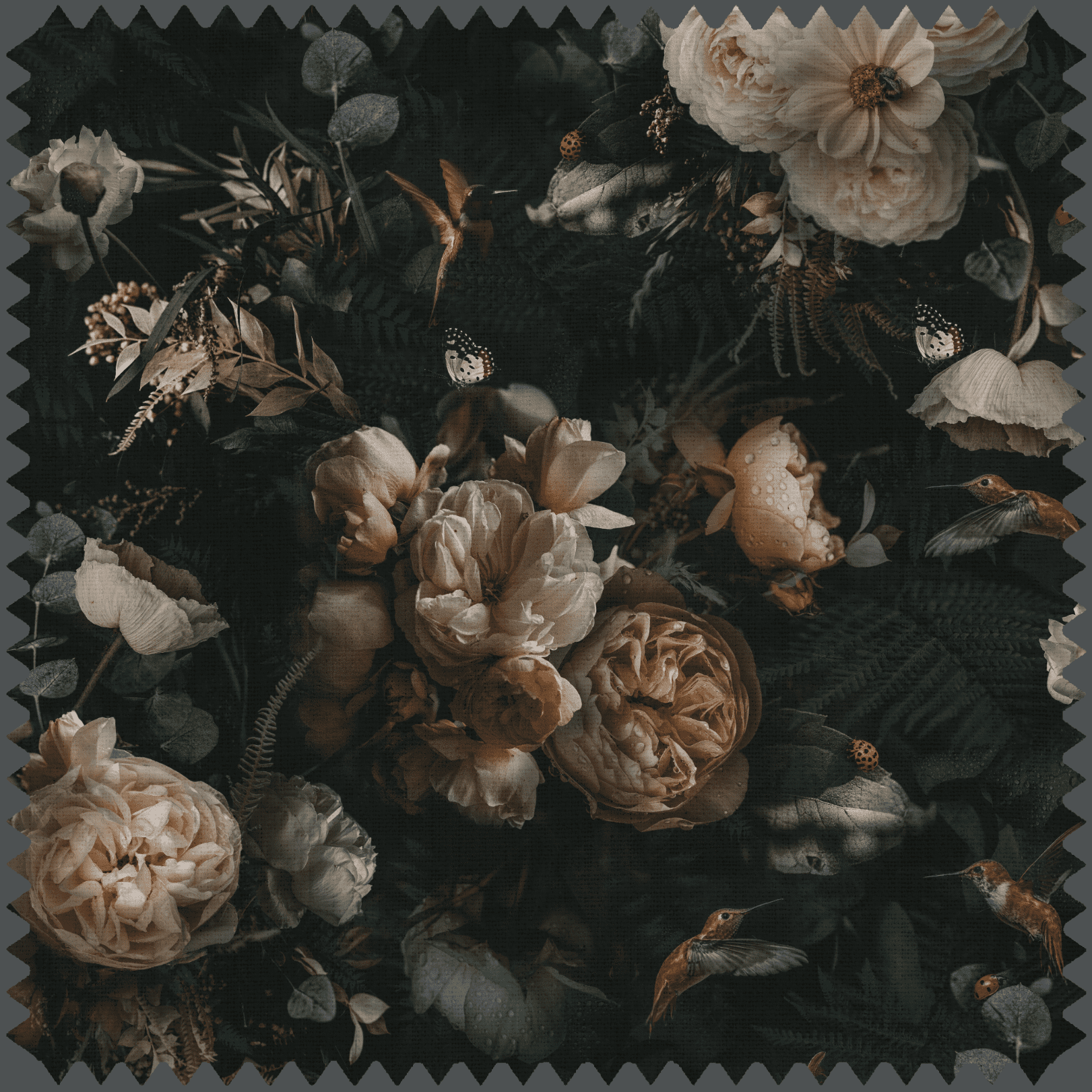 Moody Bloom Fabric for Dramatic Floral Interiors