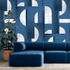 Modern wallpaper with ArcheTech geometric design
