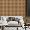 Cane Weave Wallpapers for a Chic and Modern Room Interior