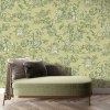 Imperial Dynasty Themed Wallpaper for Noble Interiors