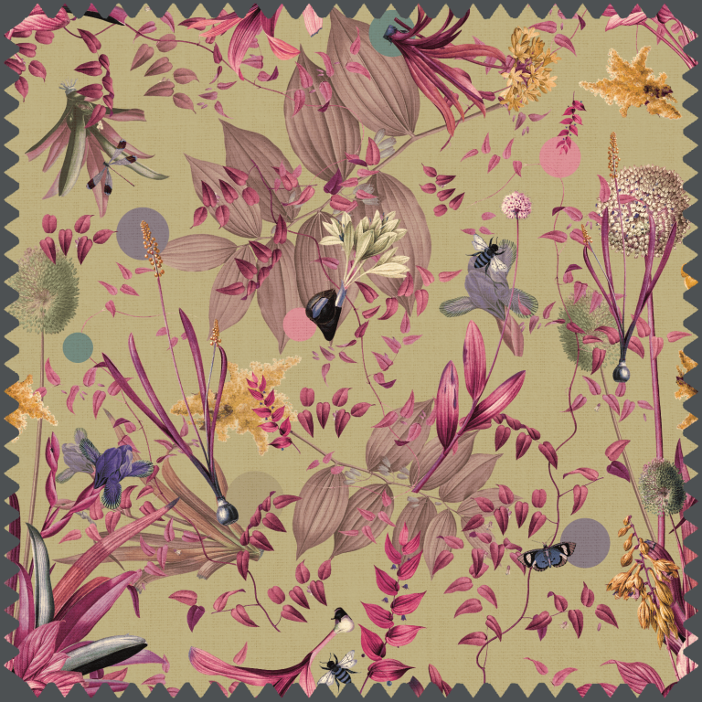 My Lovely Dandelion Fabric for Romantic Home Decor