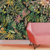 Tropical Paradiso themed wallpaper for interiors