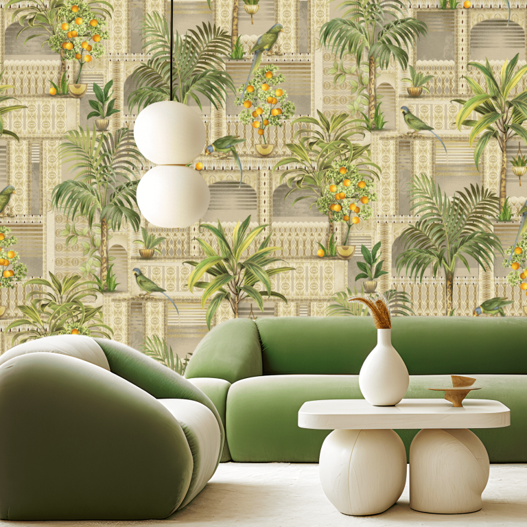 Indian-inspired wallpaper Nagpur, the Orange City of India