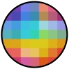 Multicoloured