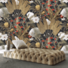 Luxurious Serpentine Oasis wallpaper for stylish interiors