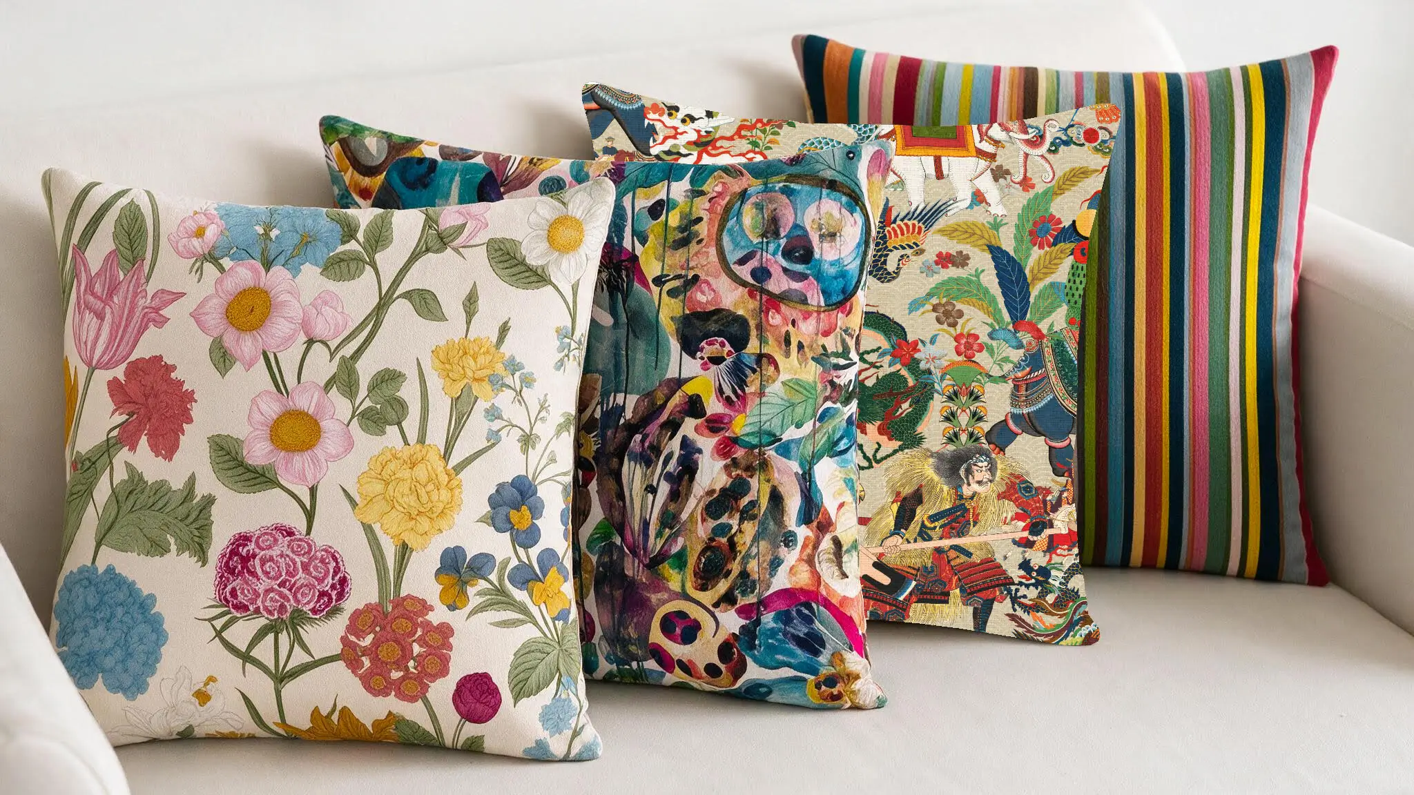 Floral, Abstract & Patterned Cushions