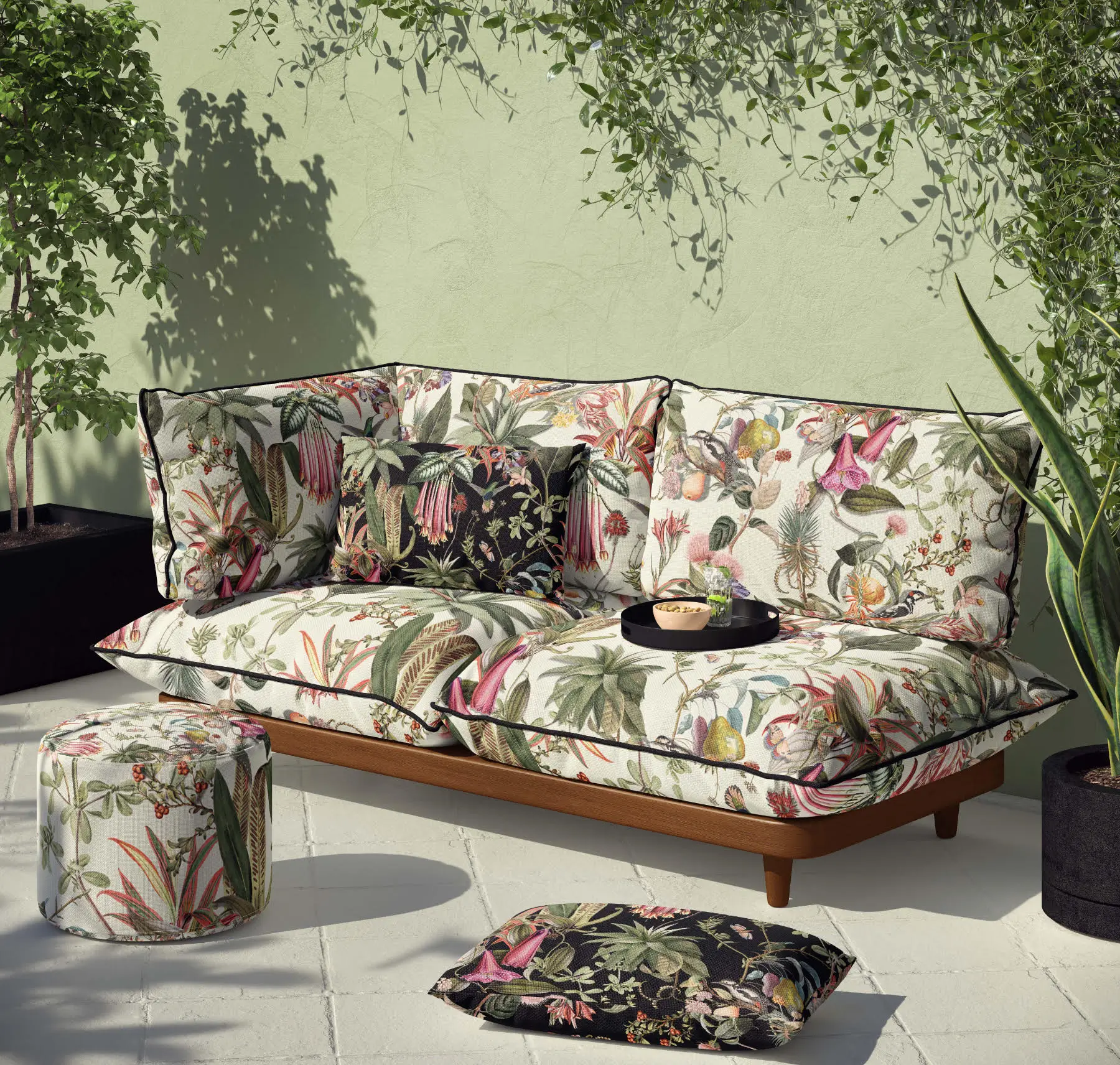 What is the difference between indoor and outdoor upholstery fabric