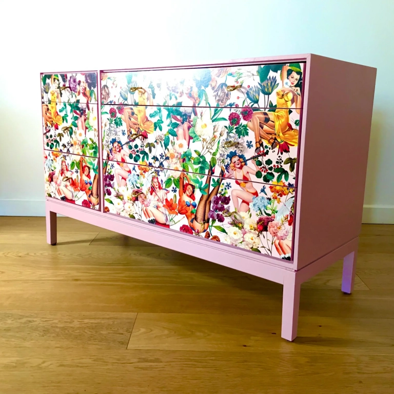 1950’s Pin Up Girls - Chest of Drawers