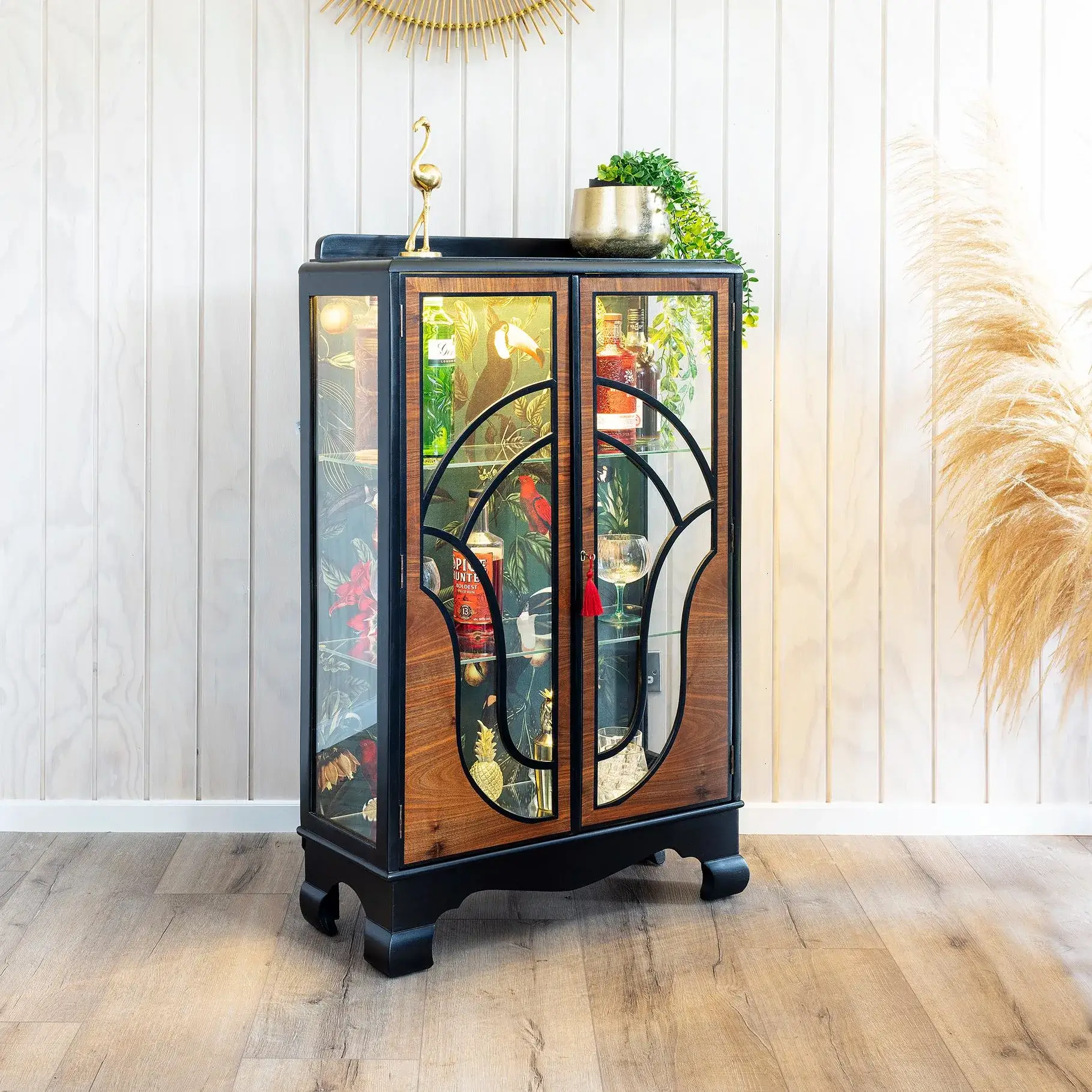 Treasure of Toucans - Cocktail Cabinet
