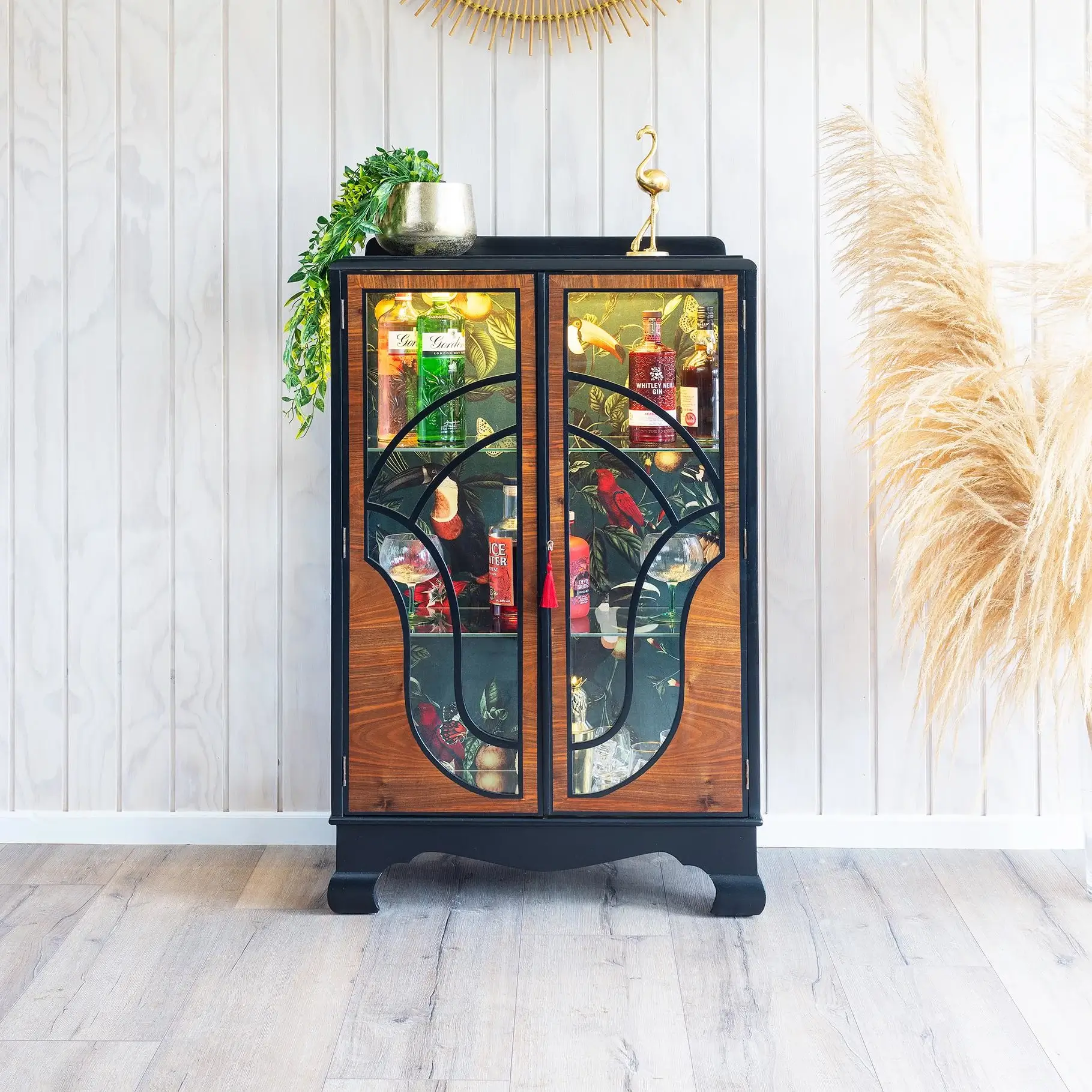 Treasure of Toucans - Cocktail Cabinet