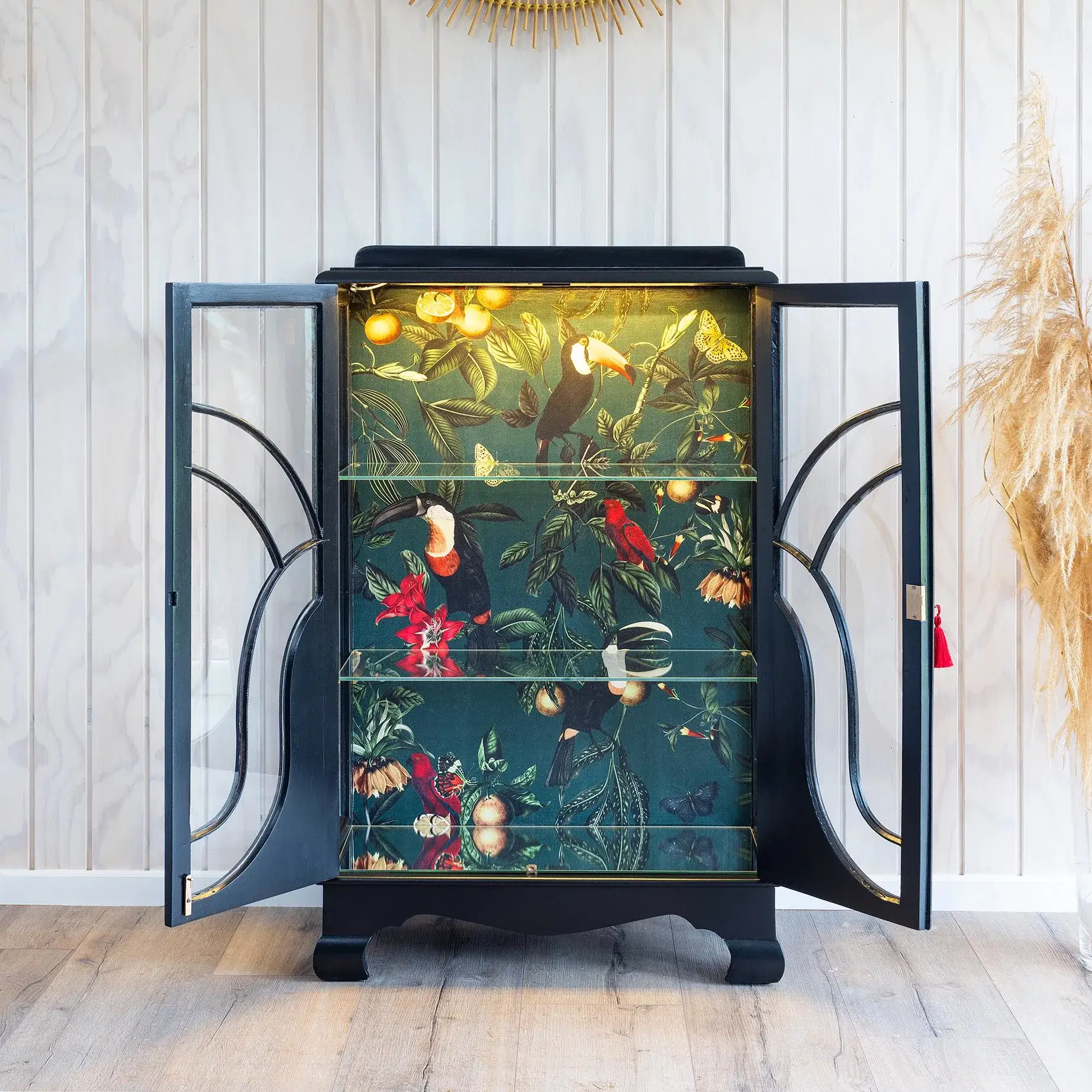 Treasure of Toucans - Cocktail Cabinet