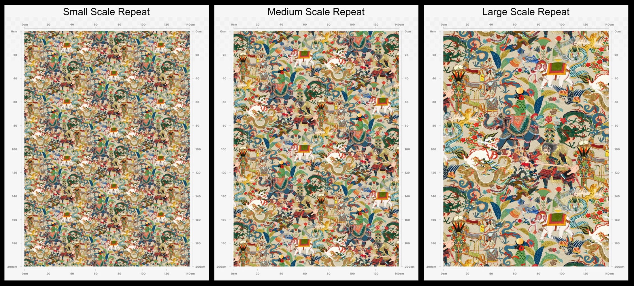 fabric scale sizes